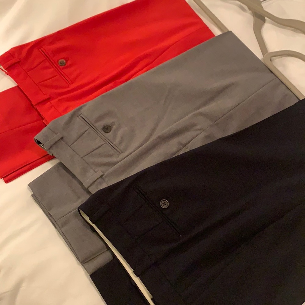 J Crew cropped wool pants